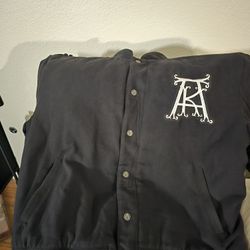 Black Akademiks jacket.