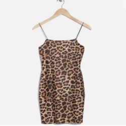 Topshop Mini Dress • Cheetah Print • Leopard Print Dress