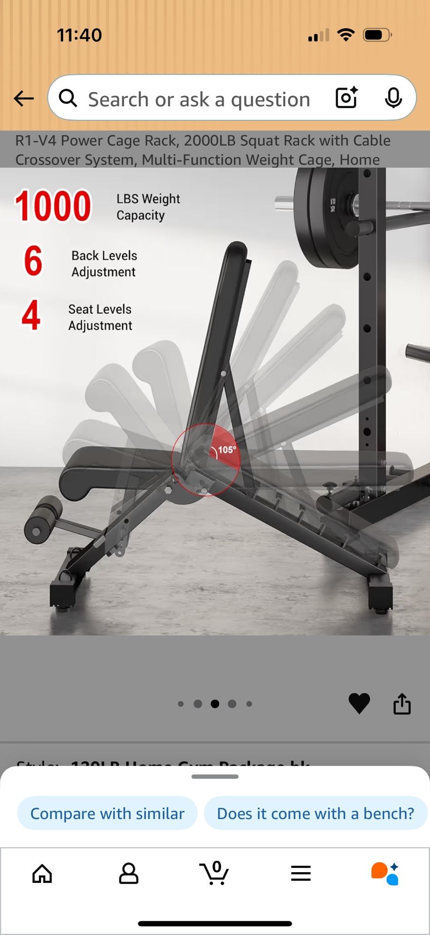 Adjustable Weight Bench