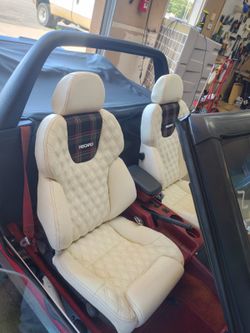 Custom interior upholstery