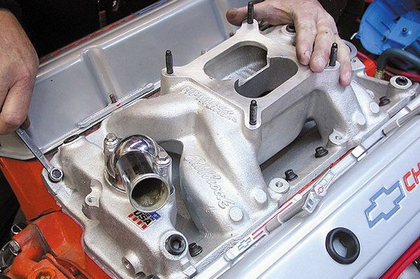 West Covina Mercedes >> Small block Chevy 350 327 305 abc Edelbrock Performer RPM Air Gap intake manifold for Sale in ... West Covina Mercedes >> Small block Chevy 350 327 305 abc Edelbrock Performer RPM Air Gap intake manifold for Sale in ...