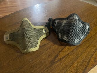 2 Wire Mesh Tactical Masks