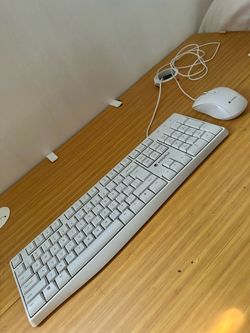 White Keyboard & Mouse