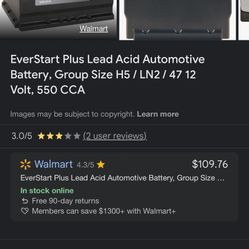 EverStart Battery 