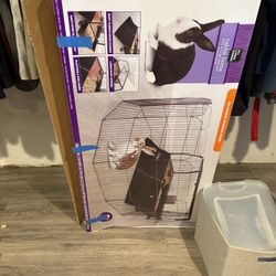 Rabbit Cage With Playpen