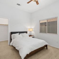 New Queen Bed Frame + Mattress Set