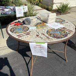 Free Tile Table