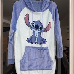 Disney Stitch Velour Hoodie