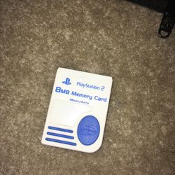 Two Play station 2 Memory cards