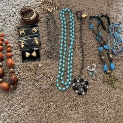 Lot Of Vintage Jewelry 