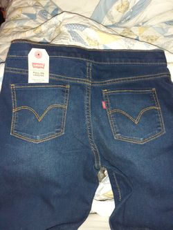Levi's Girls 16 Leggins New Blue Jeans