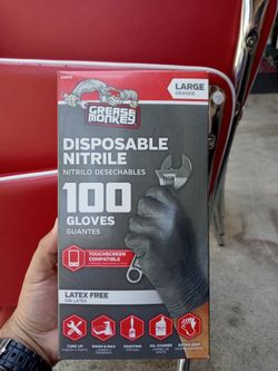 Grease Monkey Nitrilo ( Black )