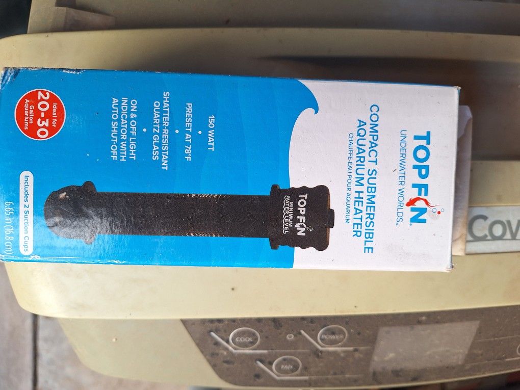 top fin heater ,,brand new