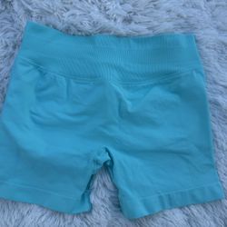Women's active blue booty Shorts size medium