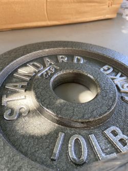 10lb CAP Olympic Plates
