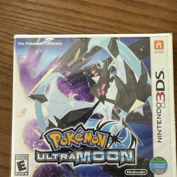 Pokémon Ultra Moon Nintendo 3DS Factory Sealed (UAE/Malaysia/Singapore Version)