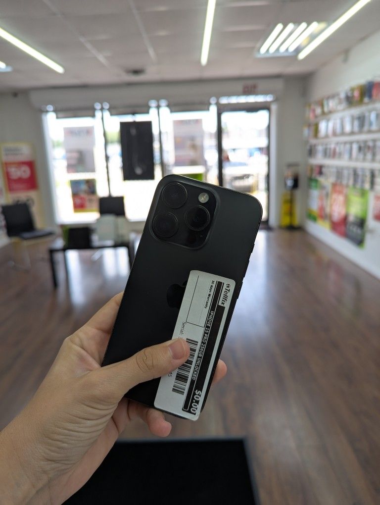 iPhone 15 Pro Unlocked 256gb $99 Down