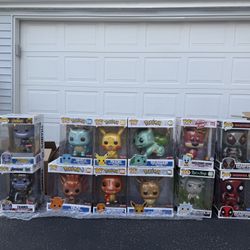 Funko 10in Target Misc Pokémon/Marvel