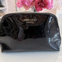 Jimmy Choo Black Cosmetic Bag