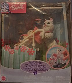 2003 Barbie Posh Pets Kitten Style Doll Set by Mattel, #B5748