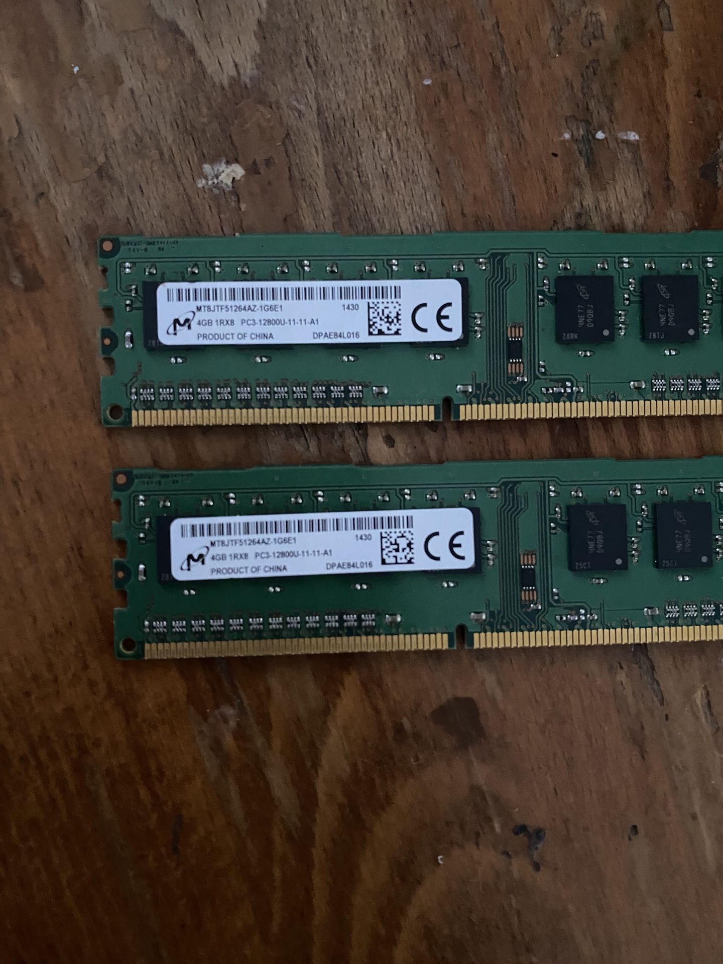 Ddr3 Ram (4x2)8