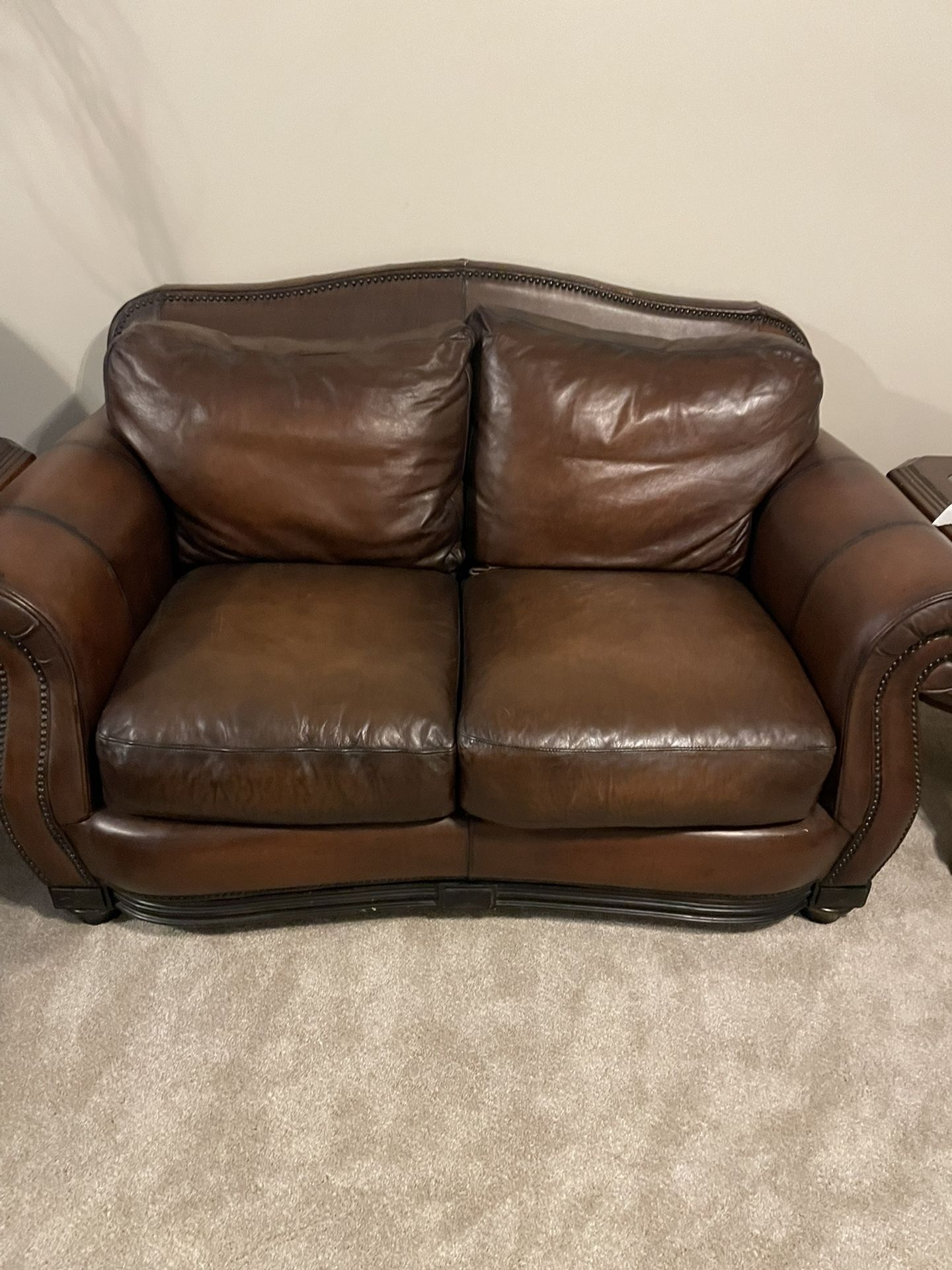Leather Sofa Set