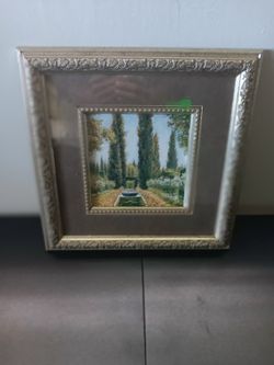 12x12" GIARDINO DI TOSCANO LONGO REPLICA - SPRUCE FOUNTAIN TUSCANY CANVAS