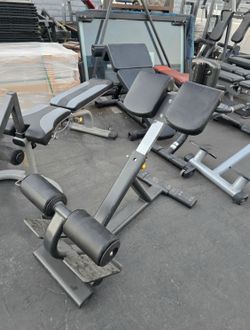 Ete hyper extension bench workout fitness gym equipment
