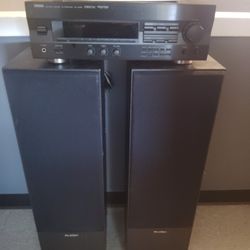 Yamaha Receiver & RX-V393 Paradigm Speakers