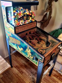 kfc chicken run pinball machine