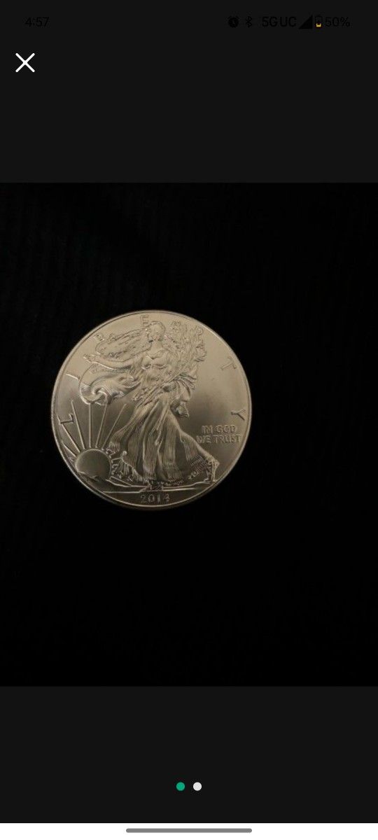 Lot Of 20 $1 Ounce 2014  Silver Eagles Coin. Uncirculated In A Tube 