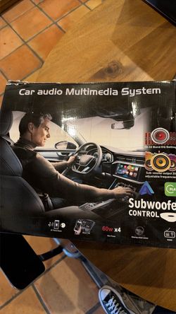 Car Audio Multimedia System with Subwoofer Control