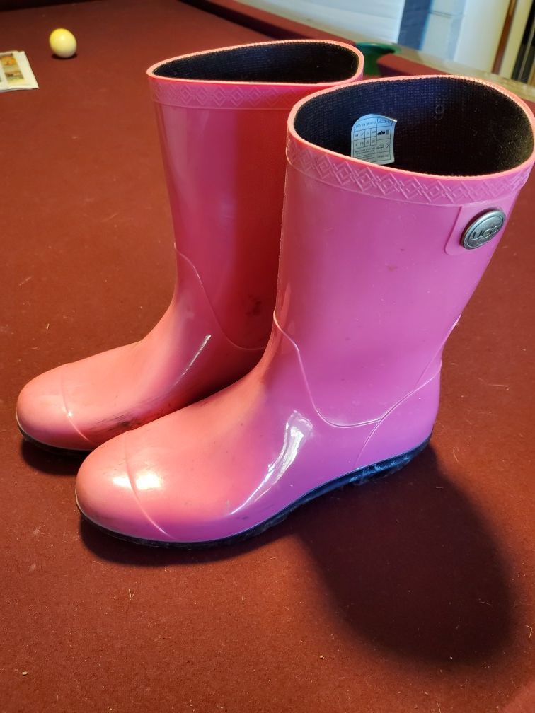 UGG Rain Boots Womens 9