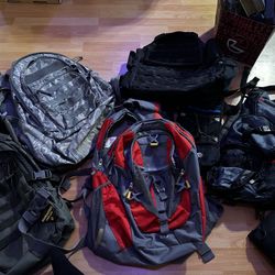 Backpacks and Camelbacks 