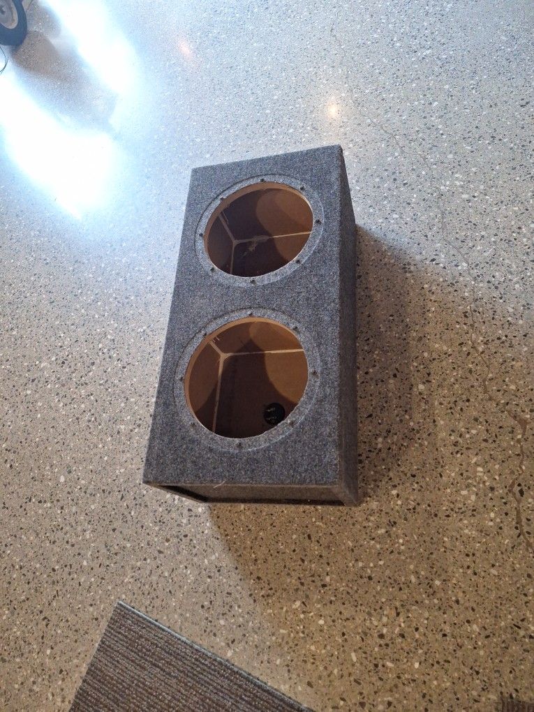 10" Dual Speaker Box