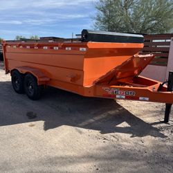 2026 Dump Trailer  / Landscape Trailer 7’x14’
