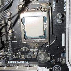 MSI B360M Bazooka Motherboard + Intel Core i5-9400F Combo