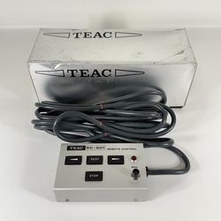 Vintage TEAC RC-601 Wired Remote Control for TEAC Reel-to-Reel A-6010 series