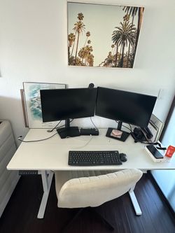 Large stand up office desk