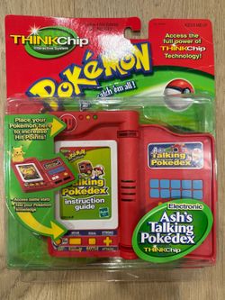 Hasbro Ash's Talking Pokédex from the Pokémon ThinkChip Interactive System line