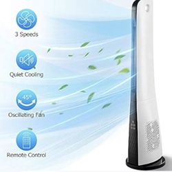 ComfyHome Bladeless Tower Fan: 2 Available