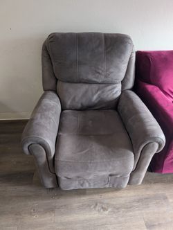 Grey Recliner Chair 