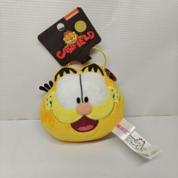 Garfield plush keychain or bag clip