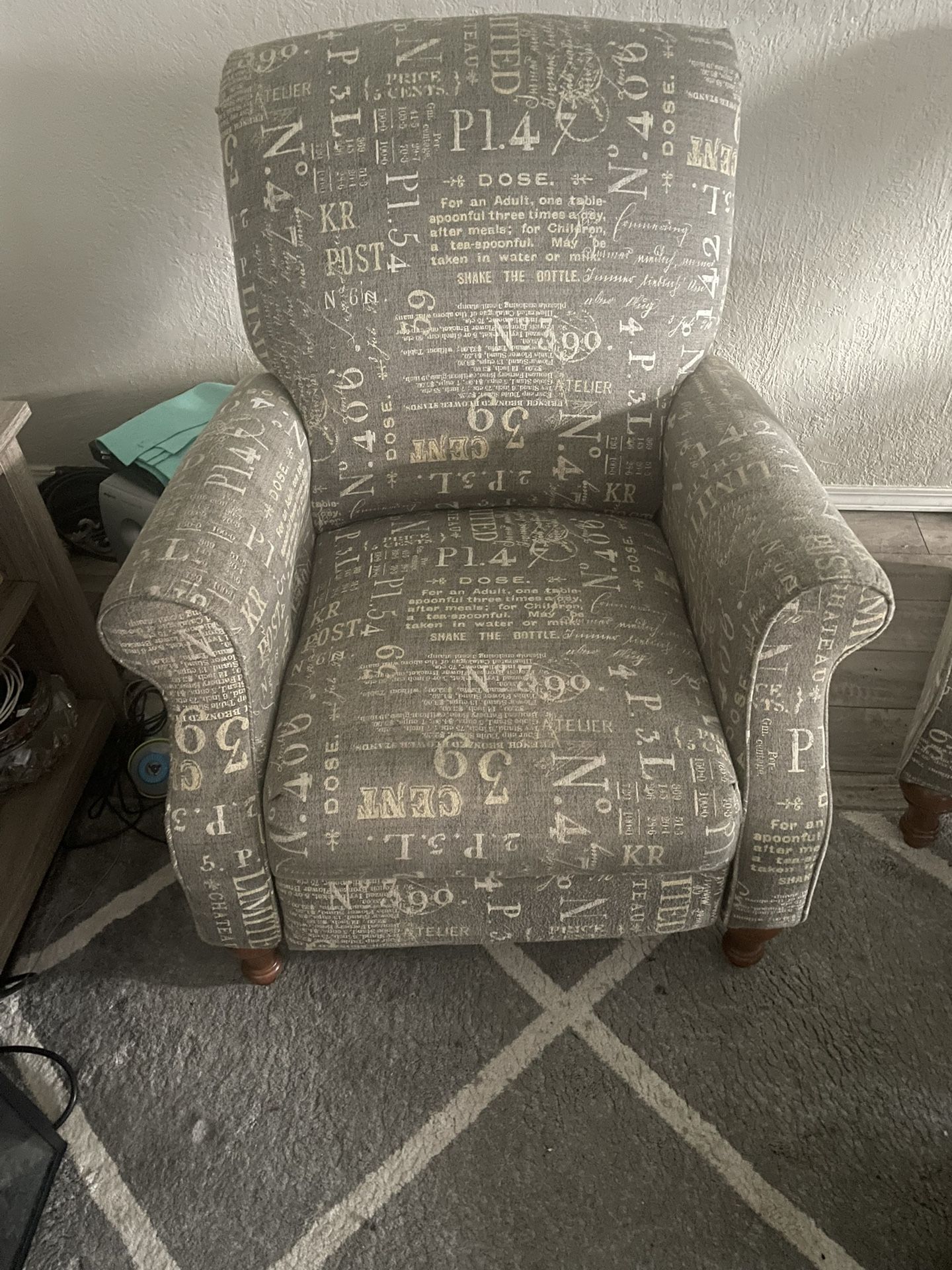 Matching Pair Of Recliner Chairs