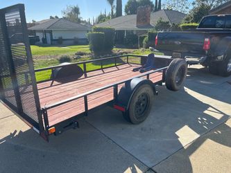 Utility/Motorcycle Trailer 6 x 12