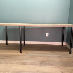 Extra long wooden table/desk