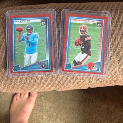 Can Ward And Sanders Optic Rated Rookies 