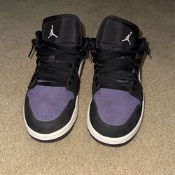 Jordan 1 Low Court Purple 🫥