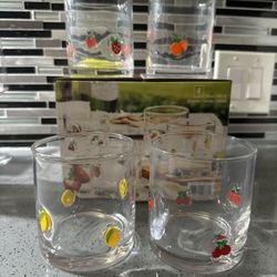 Fruit Glass Cups