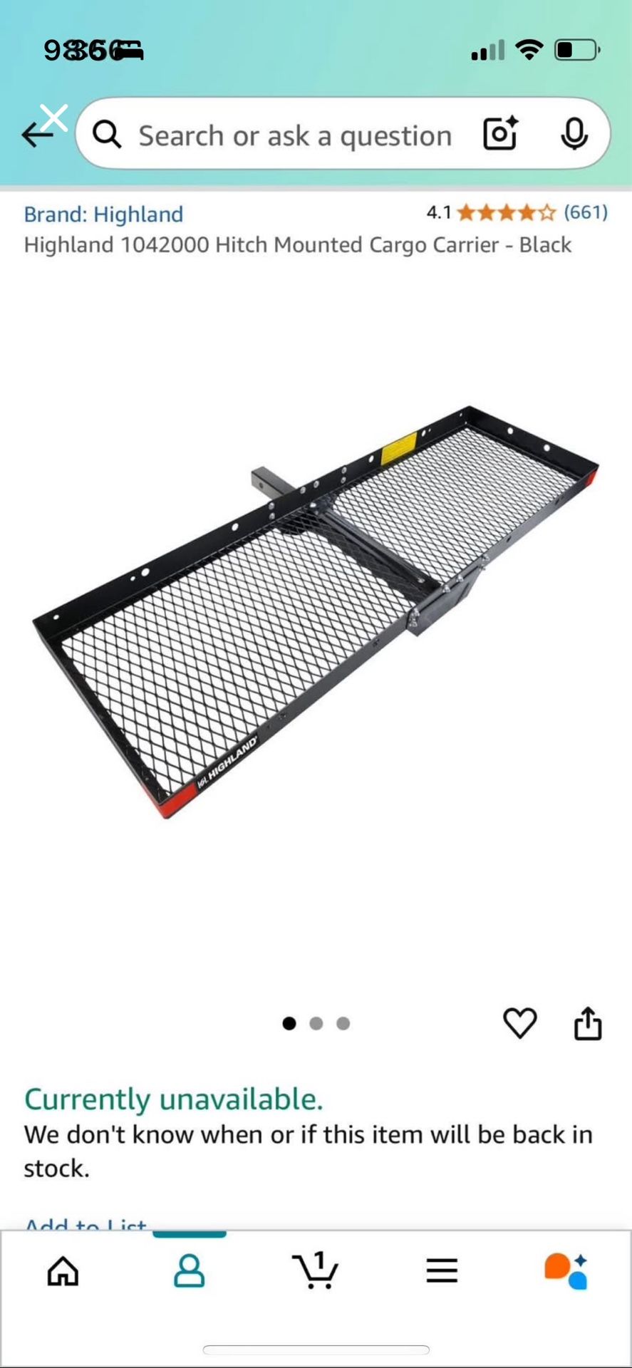 Hitch Storage Container